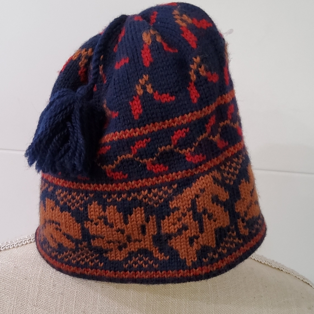 MERKLEY Wool Jacquard Knit Hat
